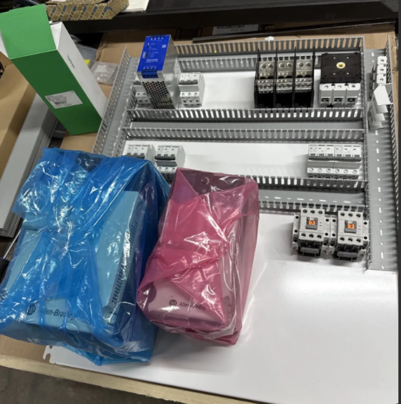 Allen-Bradley industrial control panel built and wired by Automode in Nephi, Utah